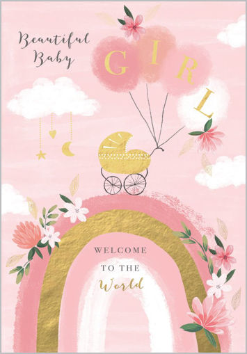 Picture of BABY GILR CARD